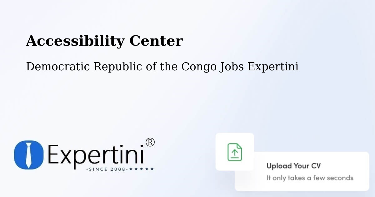 Accessibility Statement – Ilebo - Democratic Republic of the Congo Jobs Expertini
