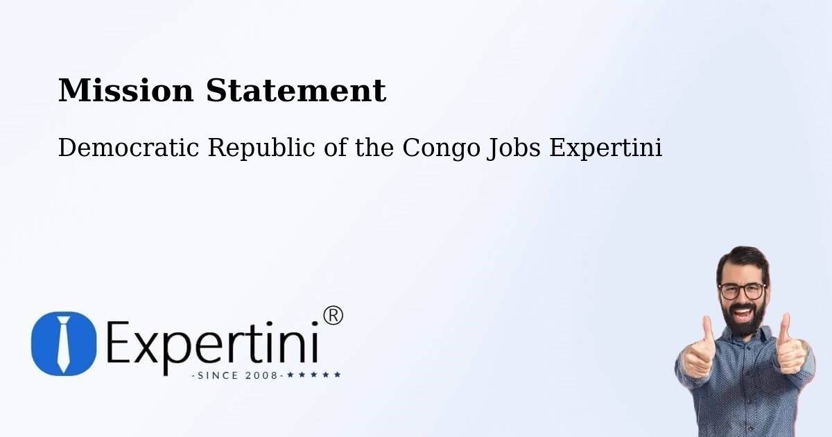 Corporate Mission – Ilebo - Democratic Republic of the Congo Jobs Expertini