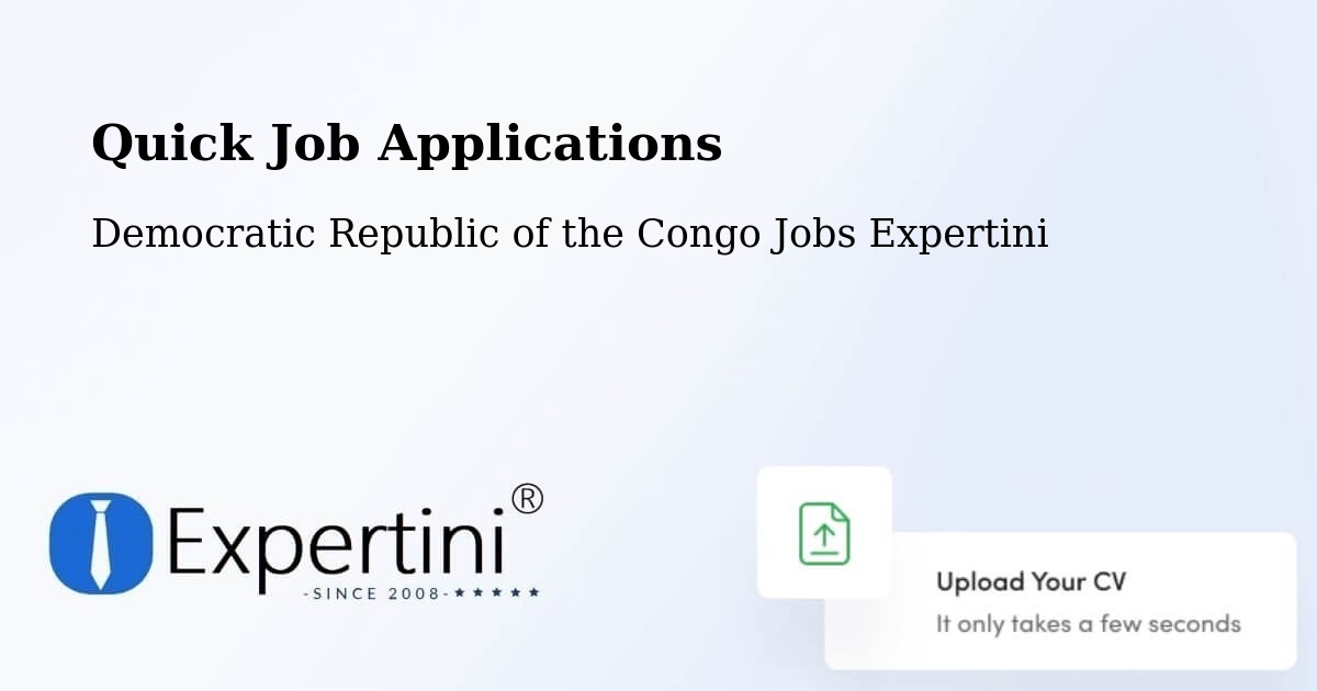 Quick Apply Feature – Ilebo - Democratic Republic of the Congo Jobs Expertini