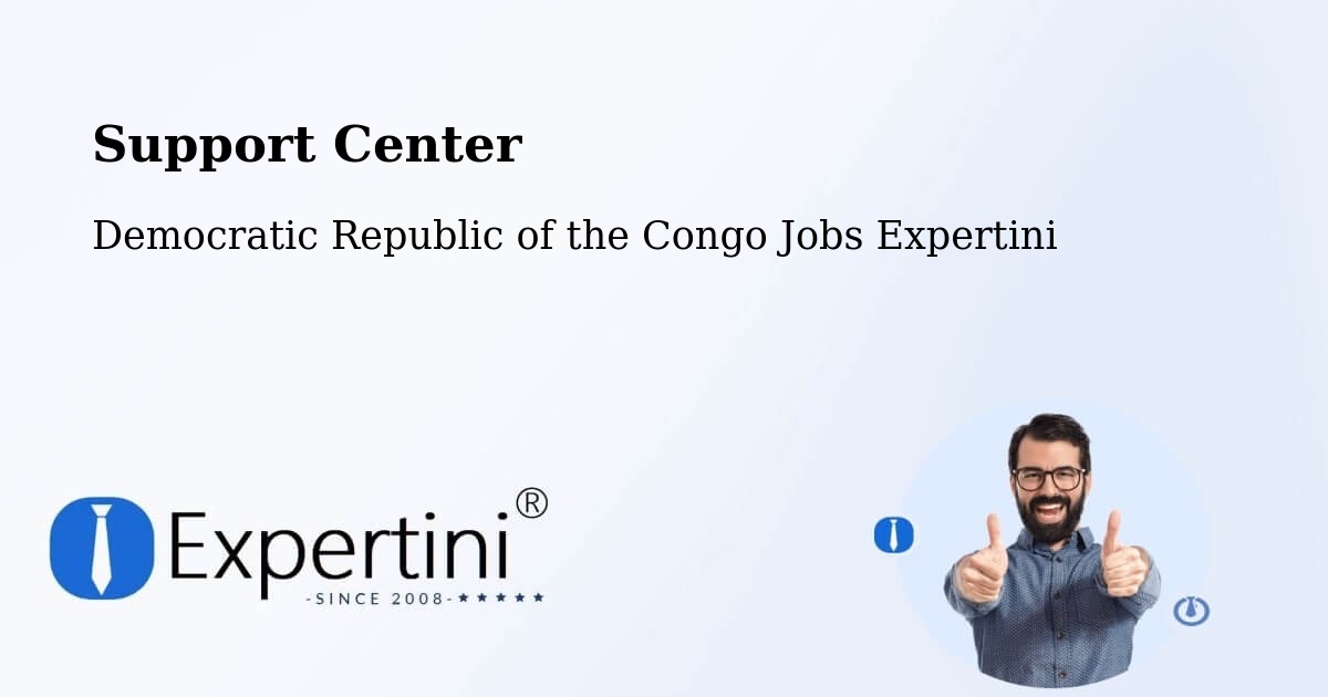 Support Services – Ilebo - Democratic Republic of the Congo Jobs Expertini